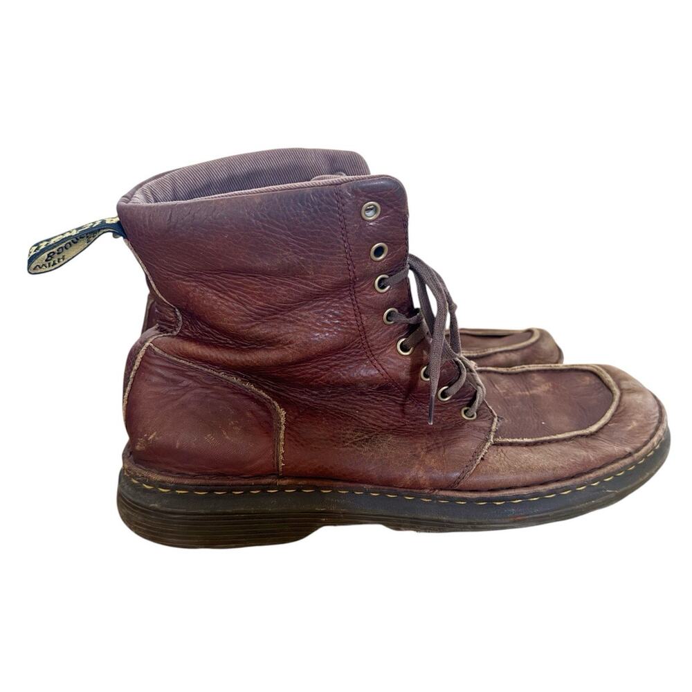 Dr. Martens Lombardo US Men 14 US Grizzly Leather‎ Brown Ankle Boots 8 EYE